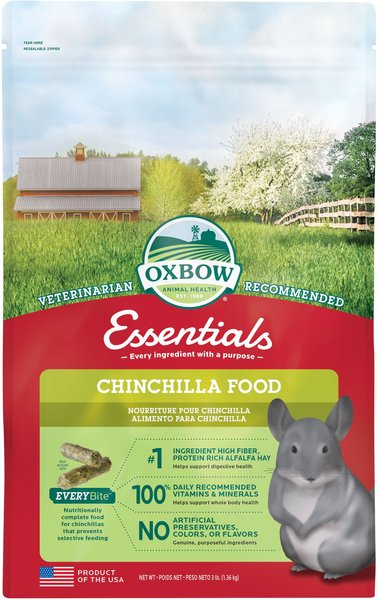 Oxbow Essentials Chinchilla Deluxe Chinchilla Food