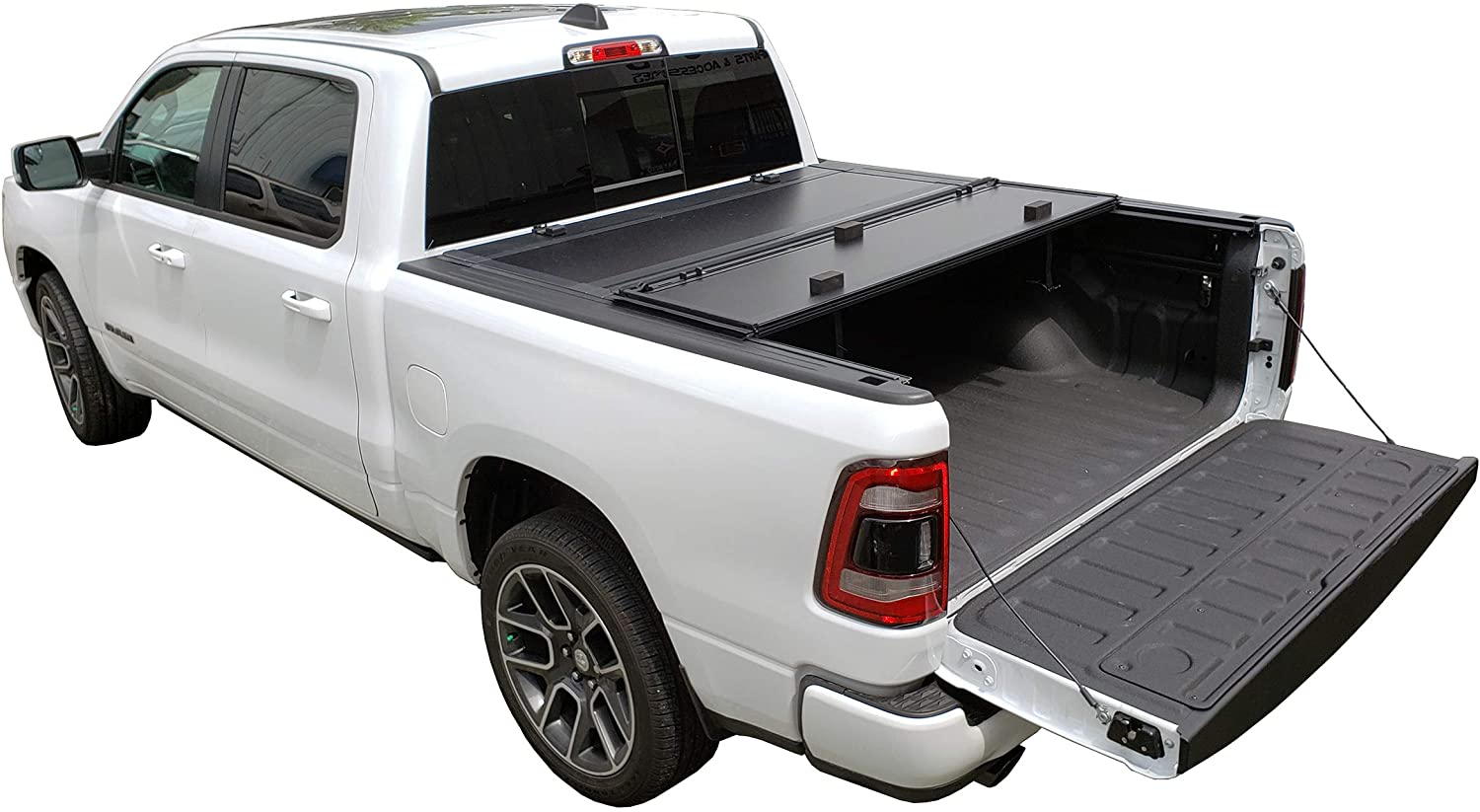 Galaxy Auto Low Profile Hard Tri-Fold for 2015-23 Ford F150 5.5' Bed - Flush Mount Trifold Truck Bed Tonneau Cover