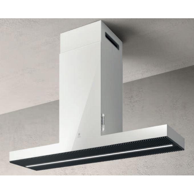 Elica 48-inch Haiku Island Ceiling Mount Range Hood EHI648BL