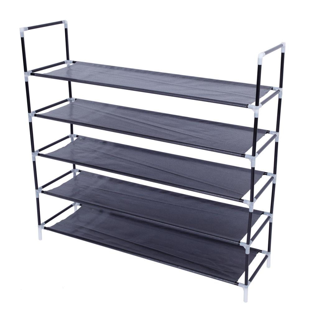 Ktaxon 3/5/10 Tier Layer Shoe Rack Storage Organizer Cabinet Shelf Space Saving