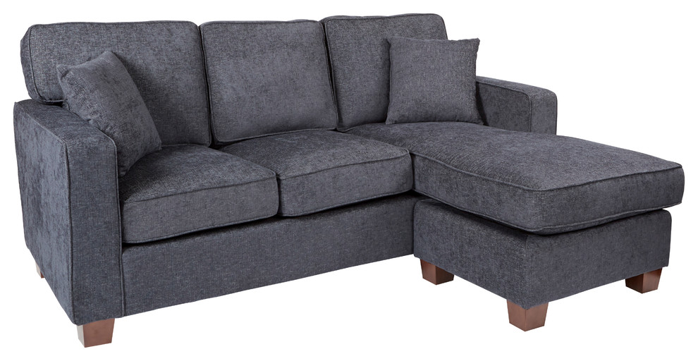 Russell Sectional  Navy   Transitional   Sectional Sofas   by Office Star Products  Houzz