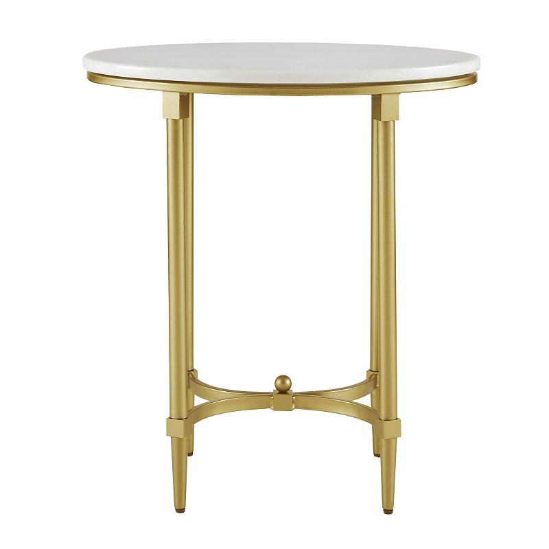 Madison Park Signature Faux Marble End table