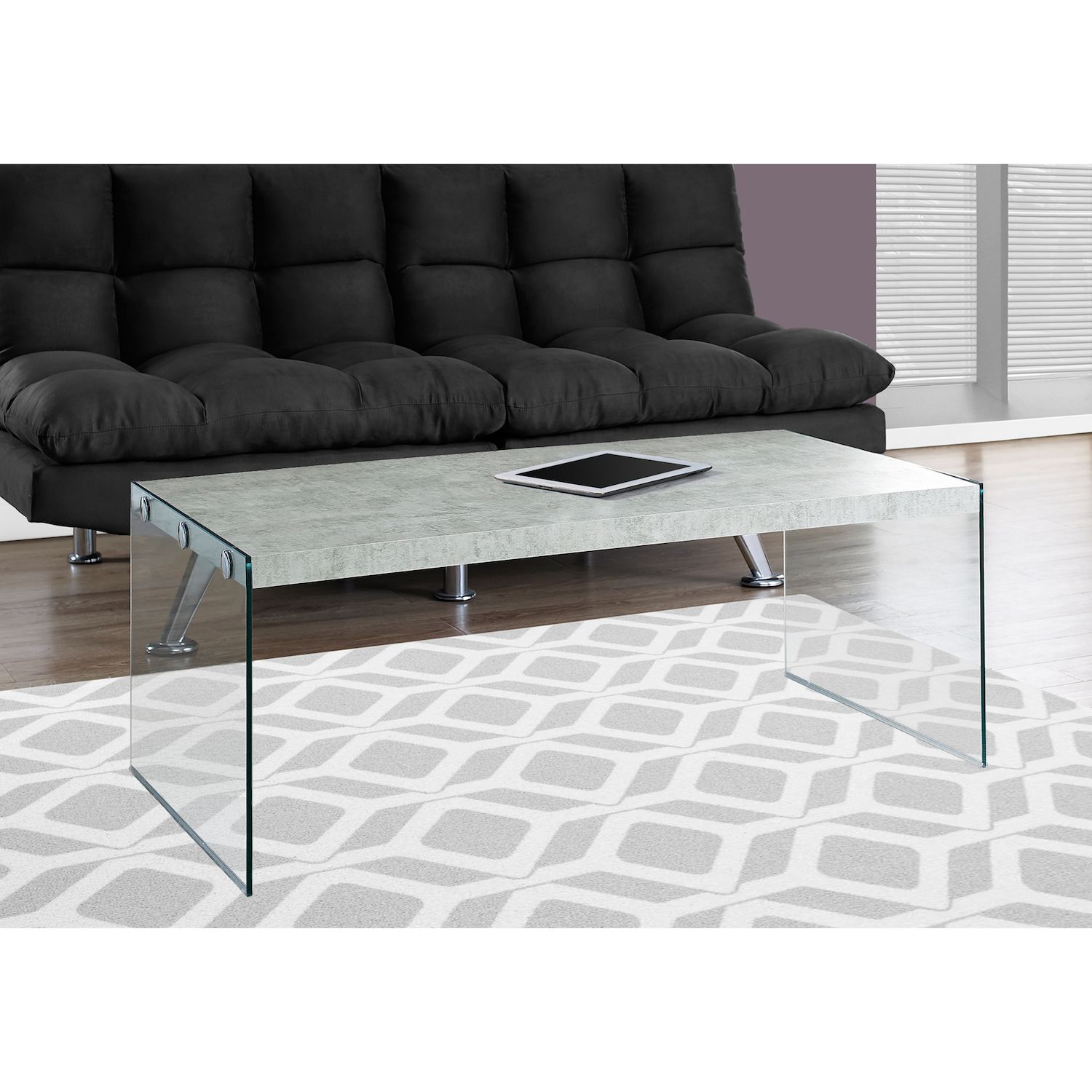 Monarch Contemporary Chic Coffee Table