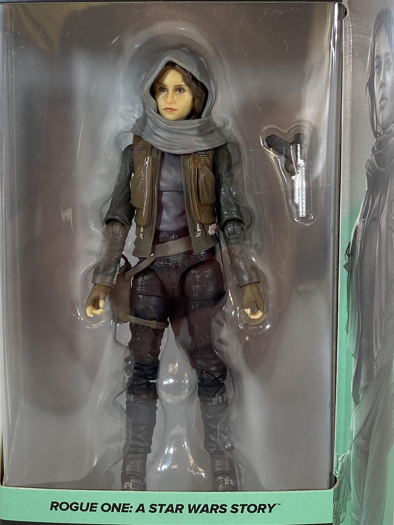 Star Wars Rogue One Jyn Erso 6 Inch Figure Black Edition Hasbro F2889