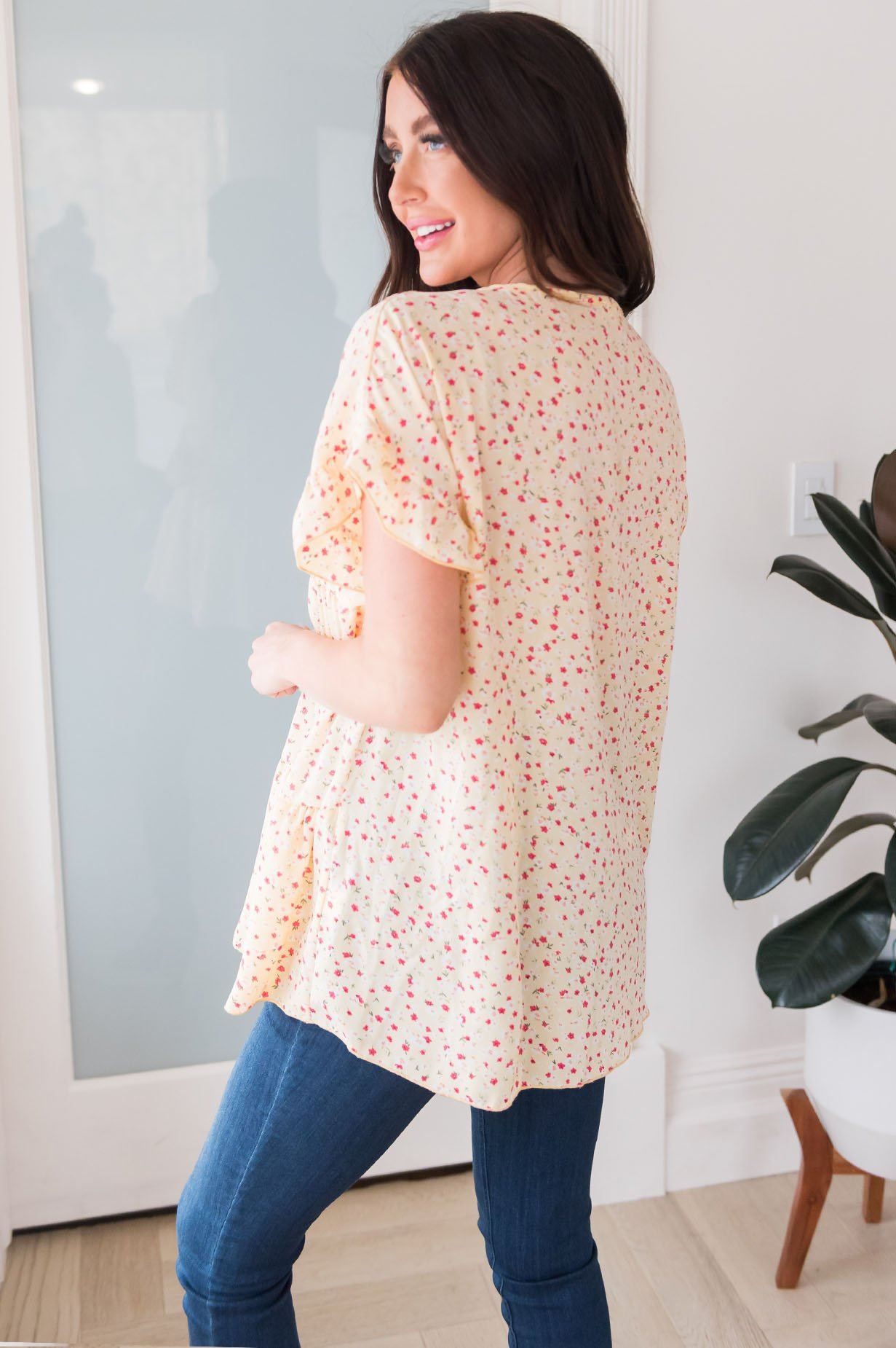 Sweet Success Floral Blouse