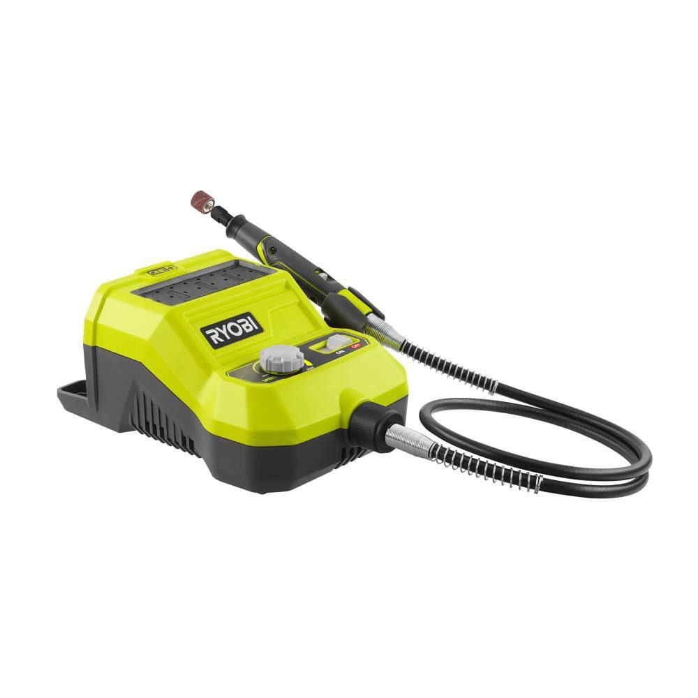 RYOBI ONE+ 18V Cordless Rotary Tool with 2.0 Ah Battery and Charger P460-PSK005