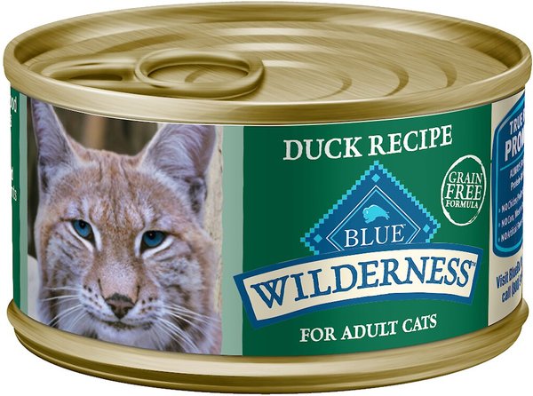 Blue Buffalo Wilderness Duck Grain-Free Canned Cat Food