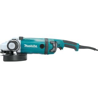 Makita 15 Amp 9 in. Angle Corded Grinder with Lock-Off and No Lock-On Switch GA9031Y