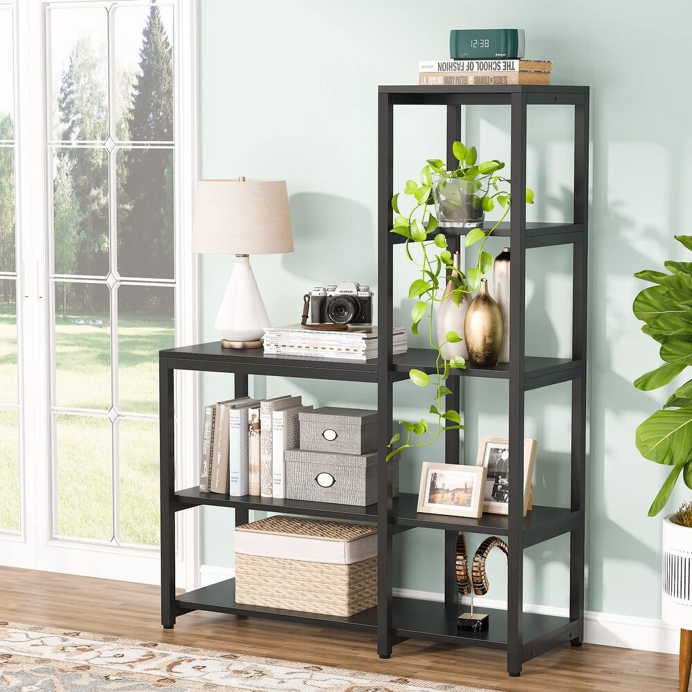 5 Tier Bookshelf  Ladder Conner Bookshelves Etagere Bookcase