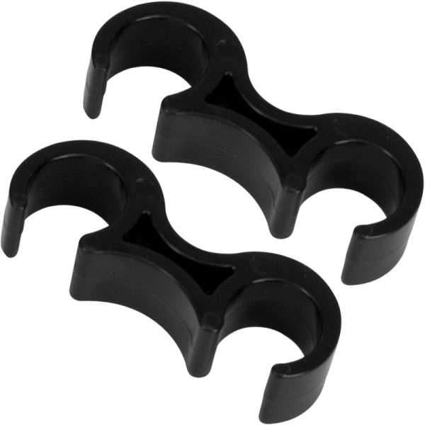 Lowe Black Plastic Ganging Clips - Set of 2