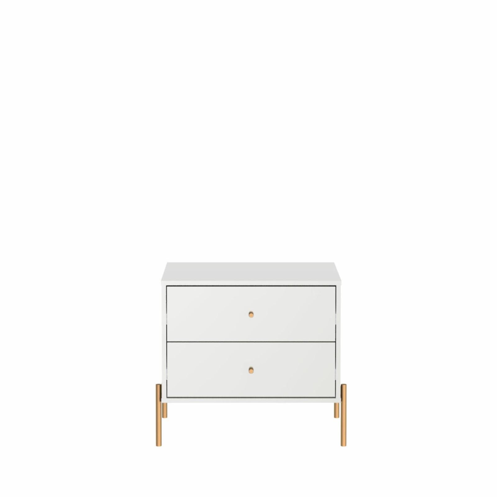 Manhattan Comfort Jasper 2 Drawer Nightstand