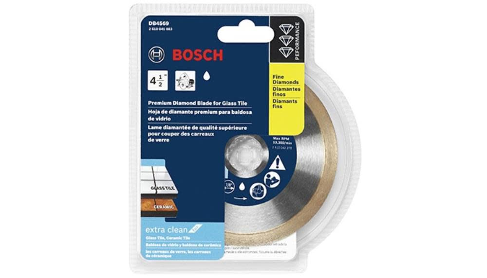 Bosch 4-1/2 In. Premium Continuous Rim Diamond Blade DB4569 from Bosch