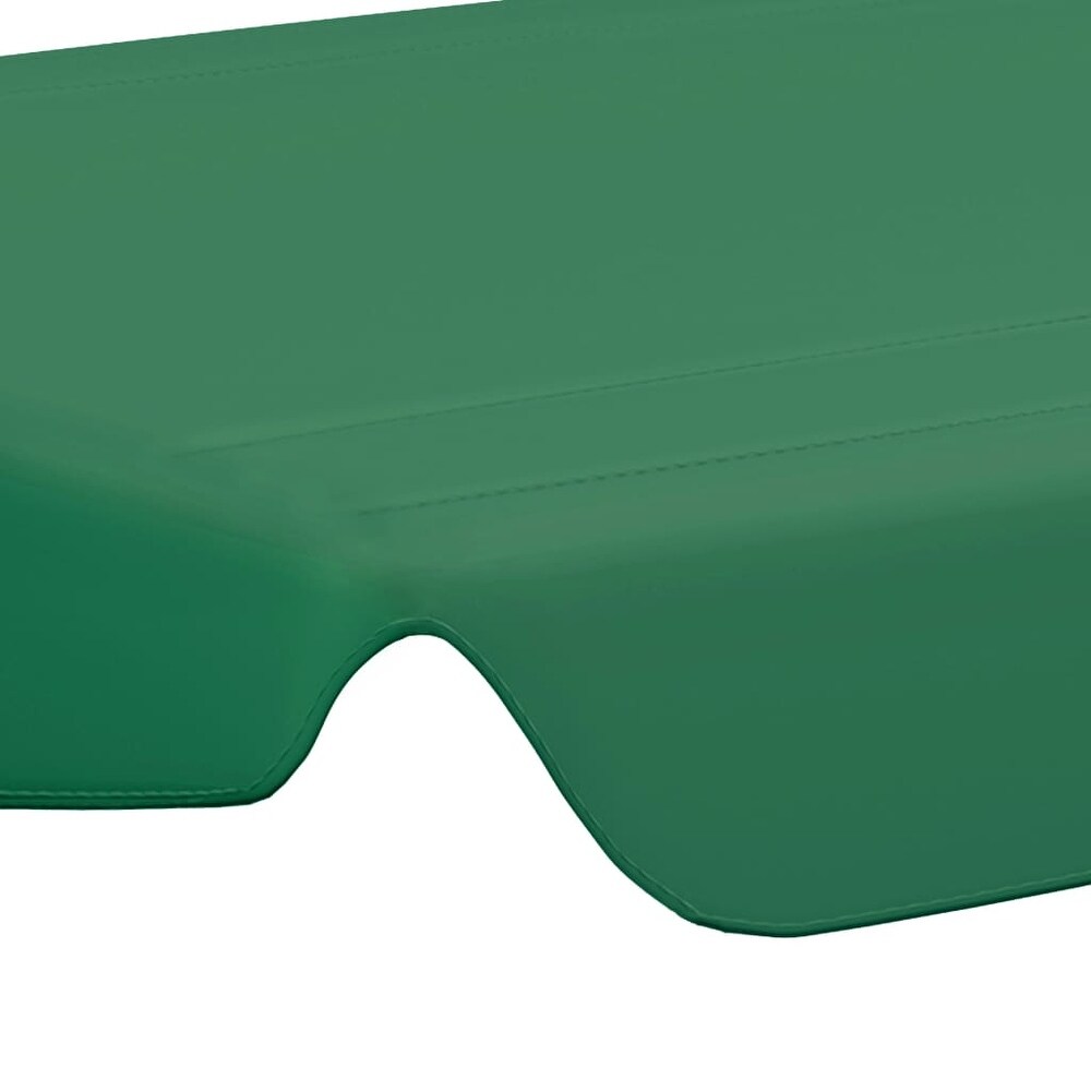 vidaXL Replacement Canopy for Garden Swing Green 74\