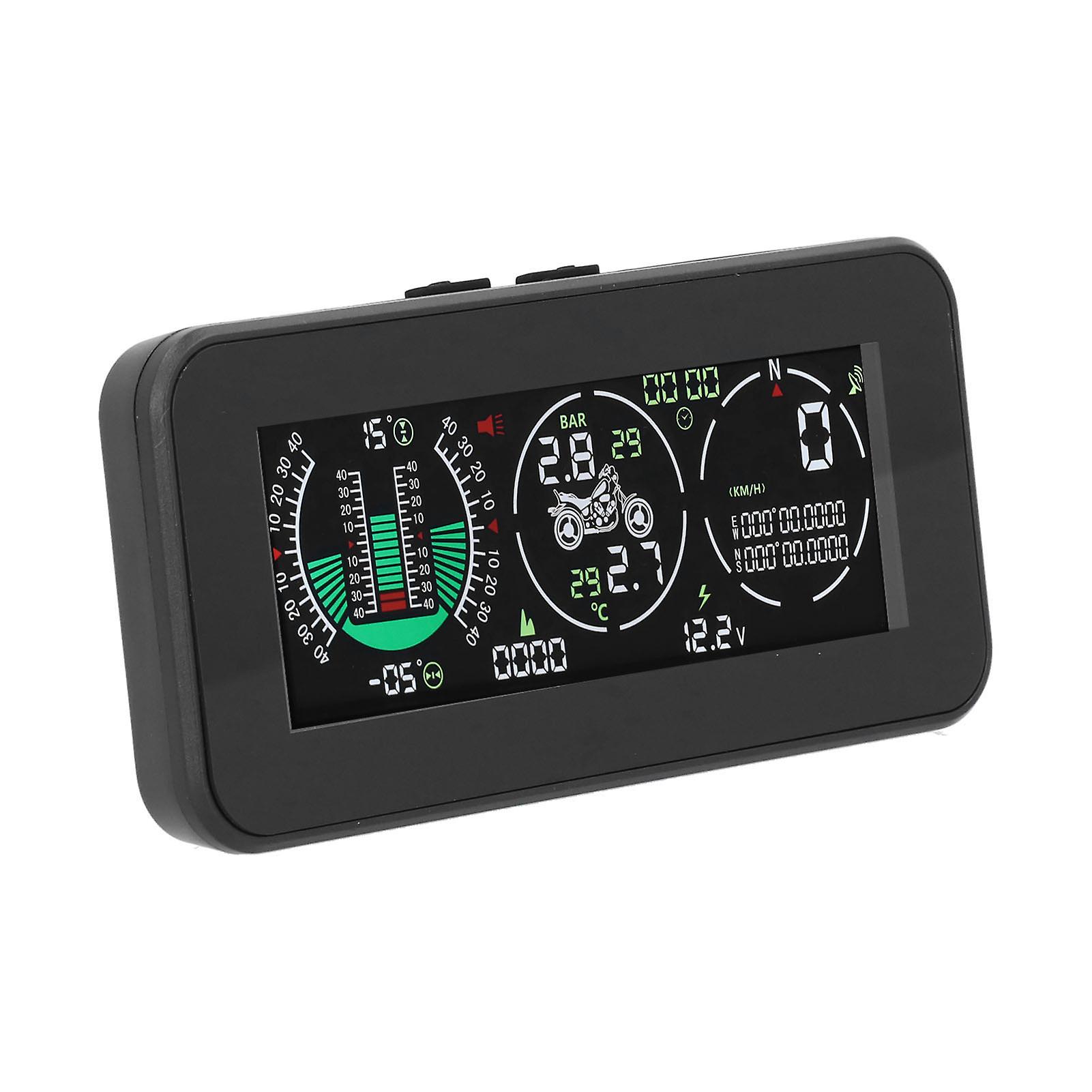 Motorcycle Head Up Display Gps Overspeed Warning Alarm Tire Pressure Monitor For Haulage Motor