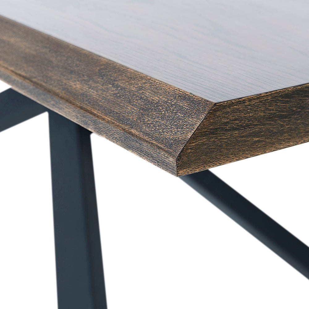 ARNO Dining Table 200cm - Brown & Black