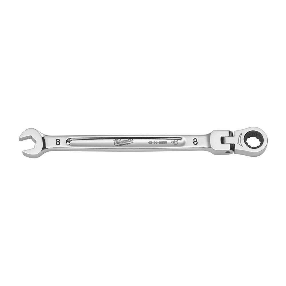 Milwaukee Combination Wrench Flex Head Ratcheting 8mm 45-96-9608 from Milwaukee