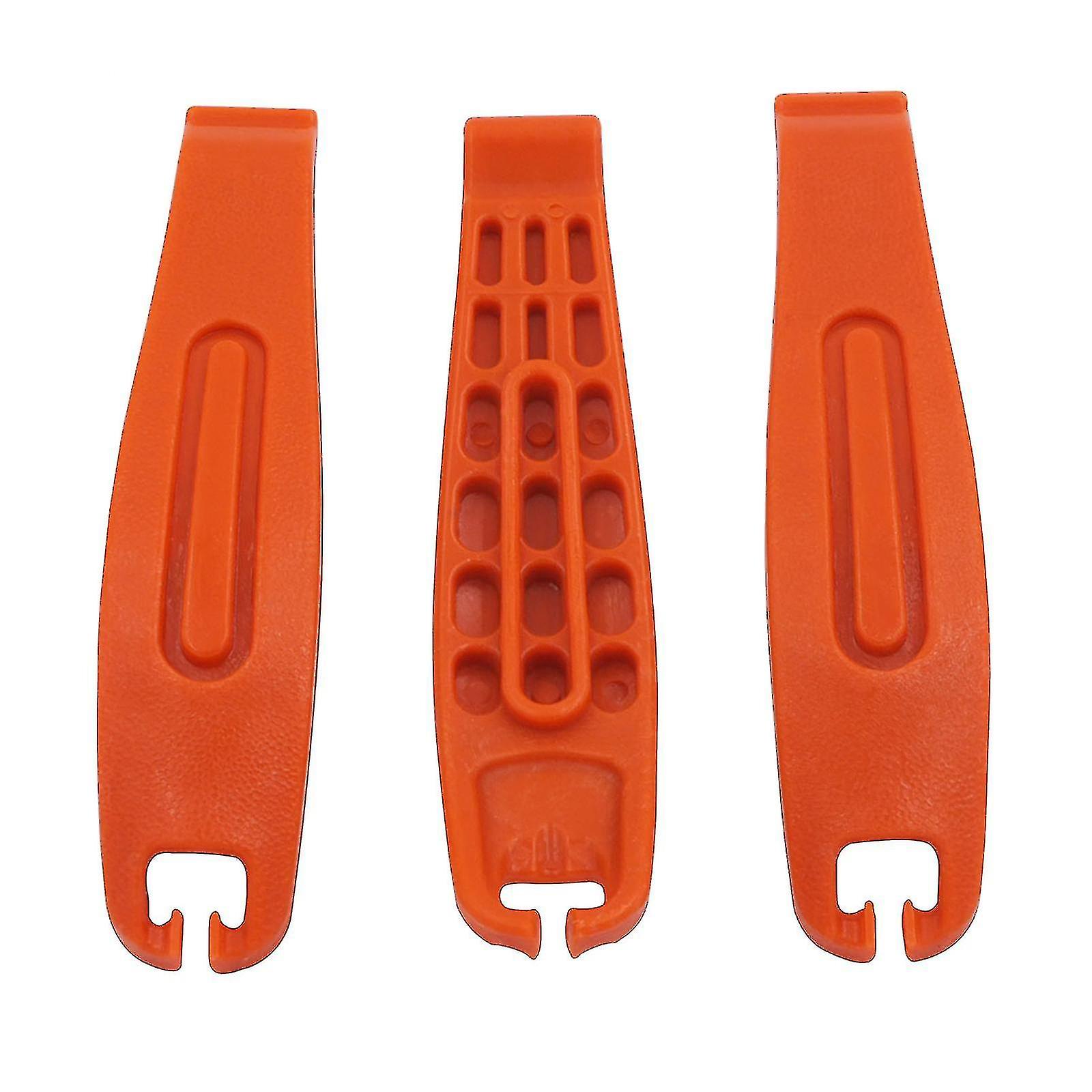 3x Bicycle Tyre Repair Opener Spares Puncture Tire Removal Levers Tool Bike Kit_()