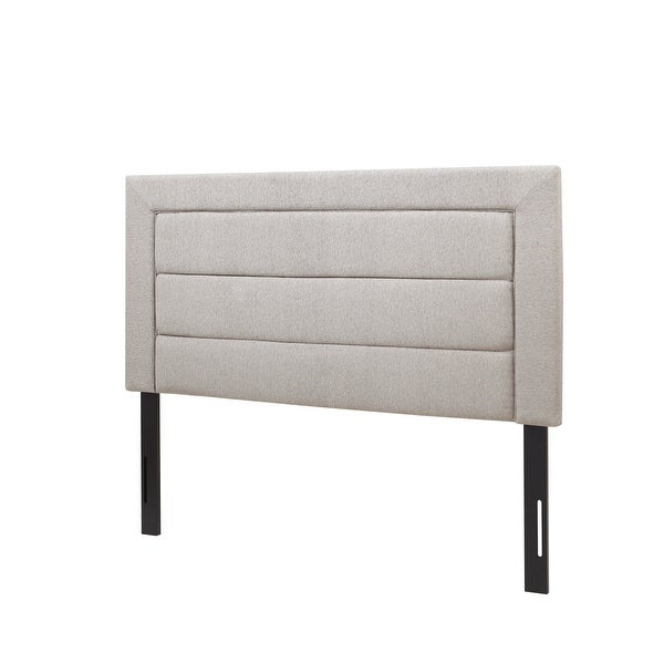 INK+IVY Rebecca Grey Quilted Upholstered Headboard - - 35761045