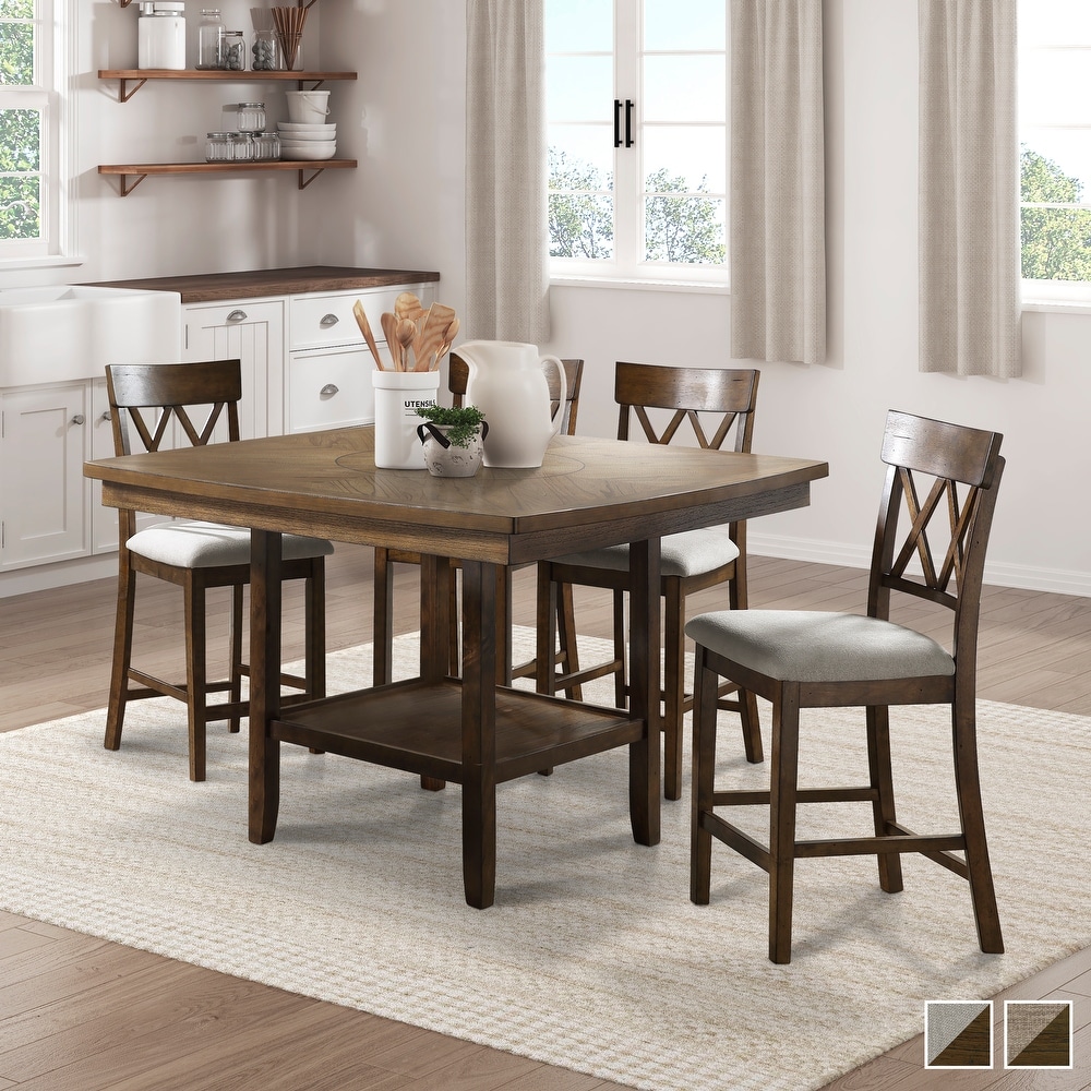 Artena 5 Piece Counter Height Dining Set