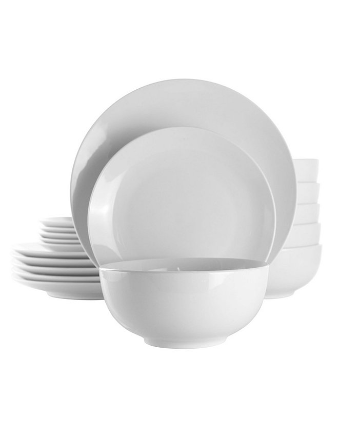 Elama Luna Dinnerware Set of 18 Pieces