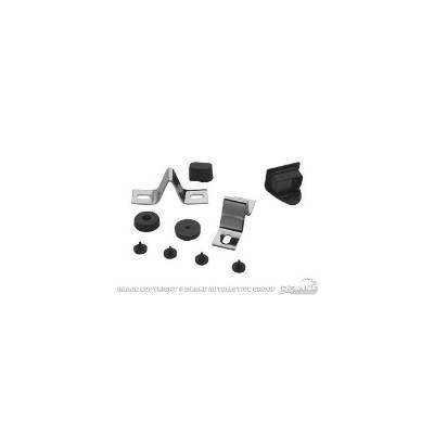 Scott Drake C5ZZ-6360575-K Early 1965 Fold Down Rear Seat Bumper Kit