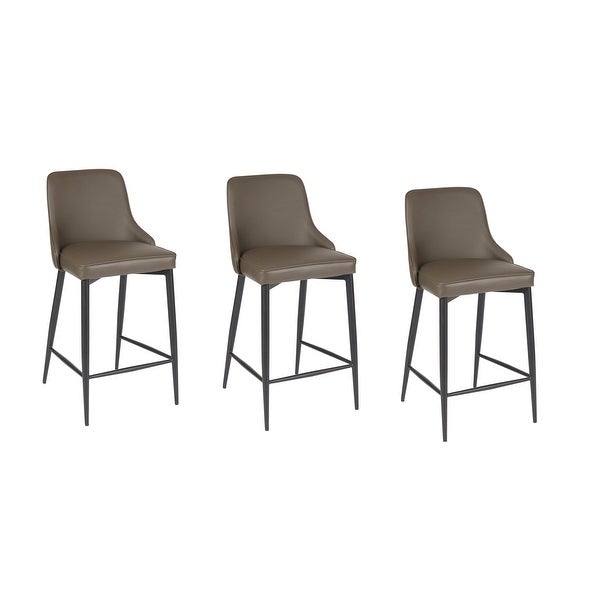 Island Upholstered Stool (Set of 3) - 38