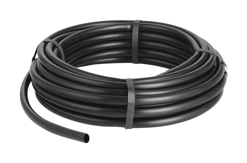 Raindrip 052005P 1/2-Inch by 50-Feet Black Poly Drip Watering Hose