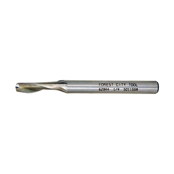 CRL J40007 High Speed Steel Spiral Single Flute Al...