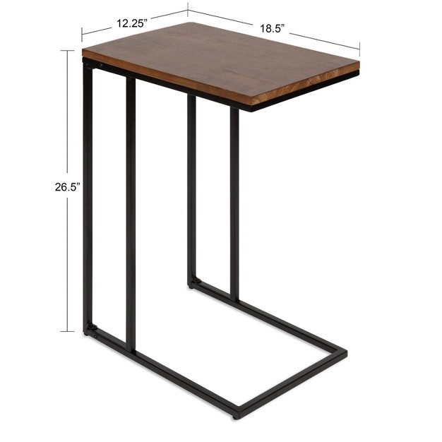 Kate And Laurel Lockridge Metal Base C table