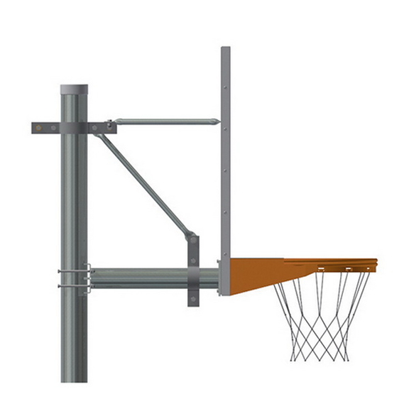 Jaypro SPA4 PERF DR Basketball System   Straight P...