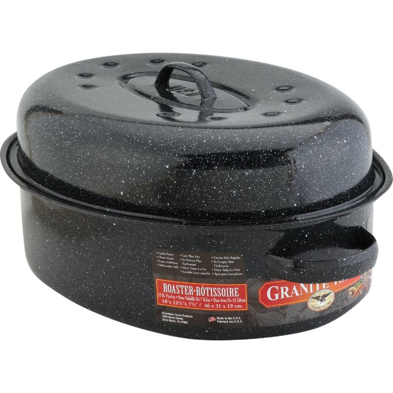 GraniteWare Covered Roaster Pan 15 Lb.