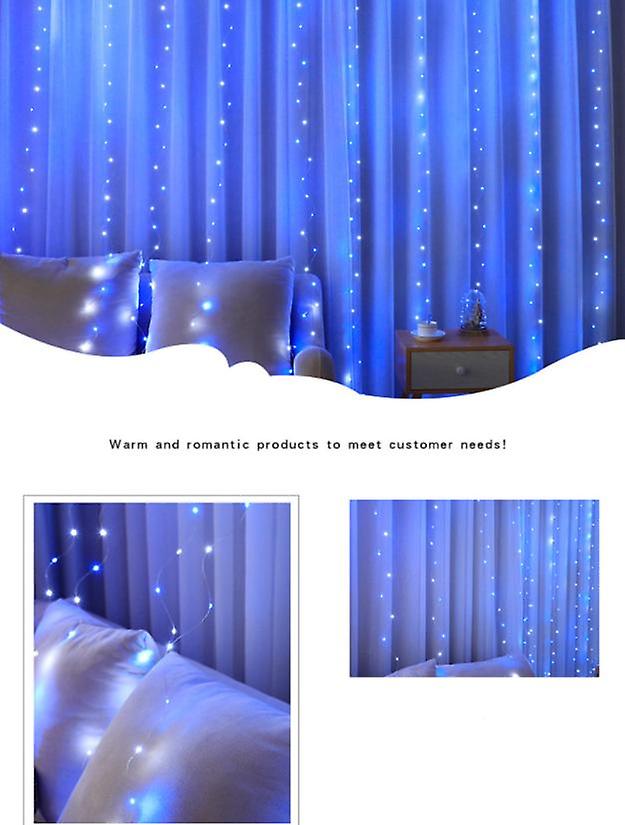 Miman Usb Led Curtain Light Copper Wire Fairy Light Garden Decoration