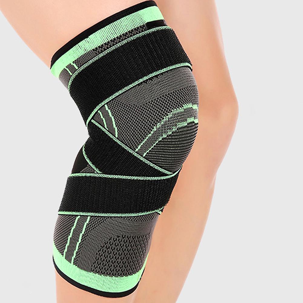 Outdoor Sport Compression Kneepad Fixed Belt Kneecap Fitness Training Protective Gearm