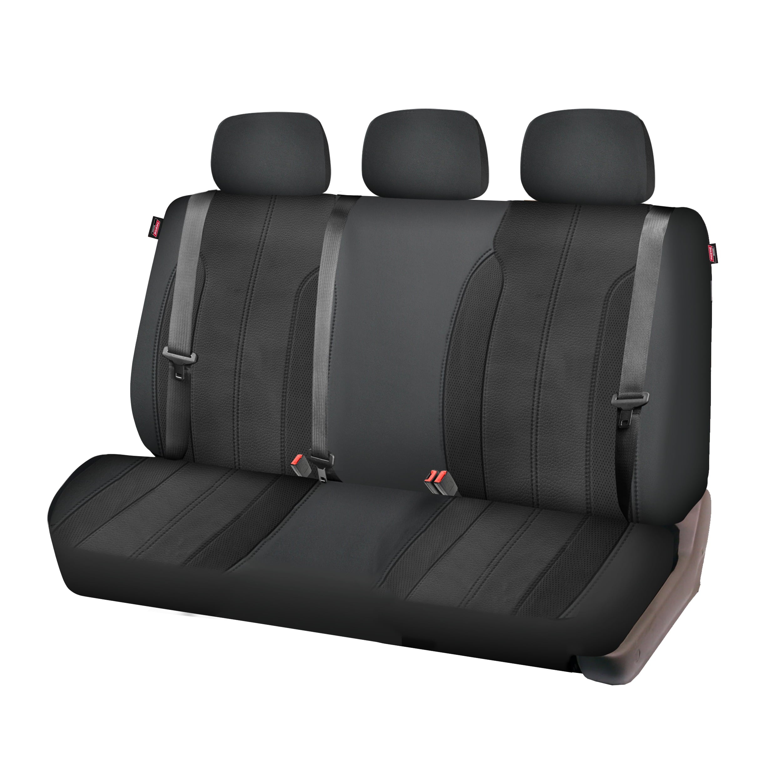 Genuine Dickies Truck Rear Bench Vegan Leather Car Seat Cover Black， 43245WDI