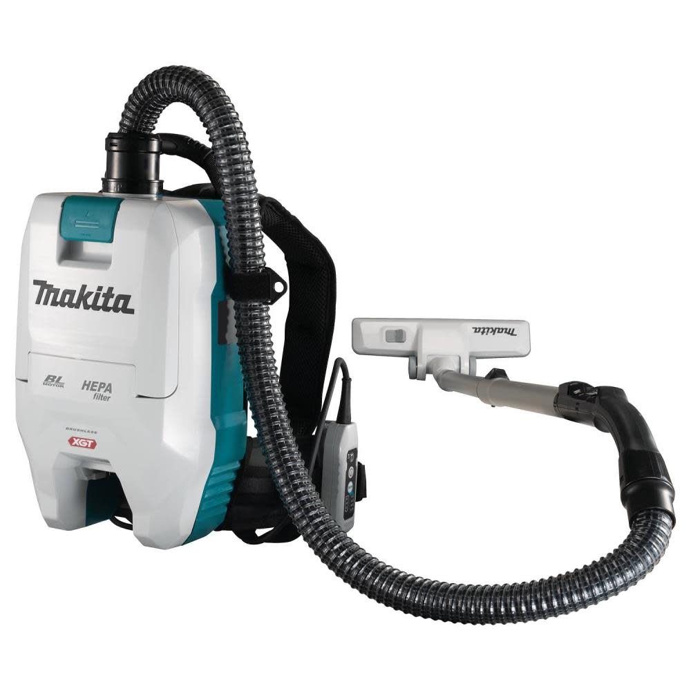 Makita 40V max XGT 2 Quart HEPA Backpack Dry Vacuum Bare Tool GCV05ZX from Makita