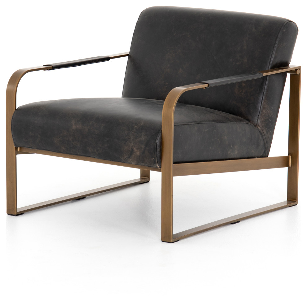 Jules Chair   Industrial   Armchairs And Accent Chairs   by Four Hands  Houzz