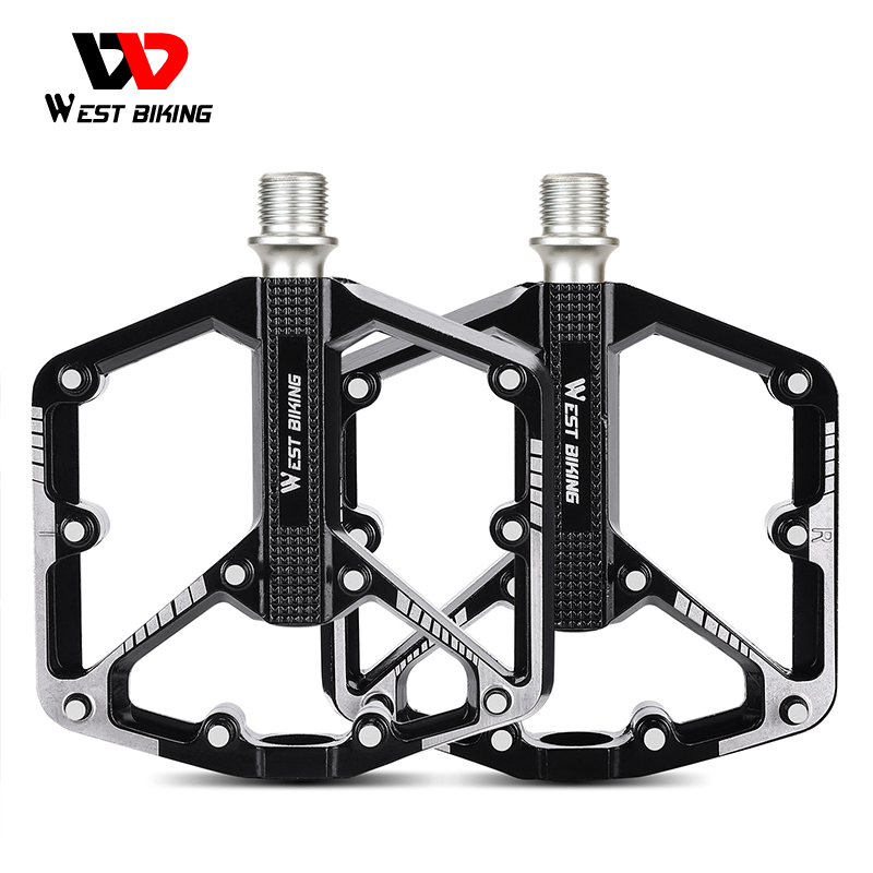 BIKING Bike 3 Bearing Pedals Aluminum oy Cycling Pedal Widen Outdoor Ultralight Mountain Bicycle 3 Bearing Pedals