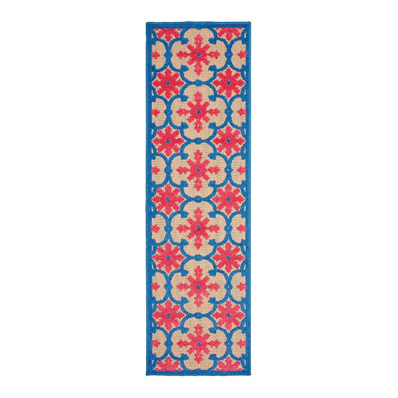 StyleHaven Corisco Floral Lattice Rug