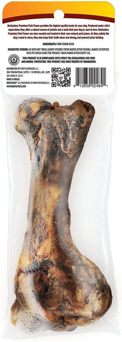 Beefeaters Natural Pork Femur Dog Bone