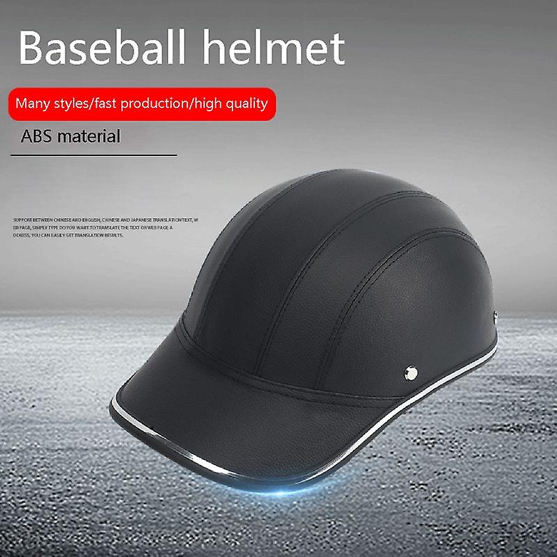 Motorcycle Helmet Bike Bicycle Baseball Cap Half Helmet Scooter Mtb Cycling Safety Hard Hat Adults Riding Protect Equipment