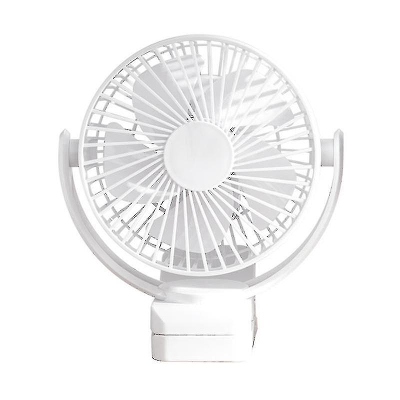 5-inch Rechargeable 5000mah Battery Operated Clip On Fan，air Circulating Usb Fan， Office Car Outdo