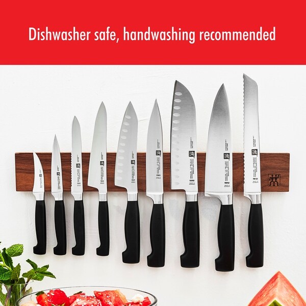 ZWILLING Four Star Hollow Edge Santoku Knife