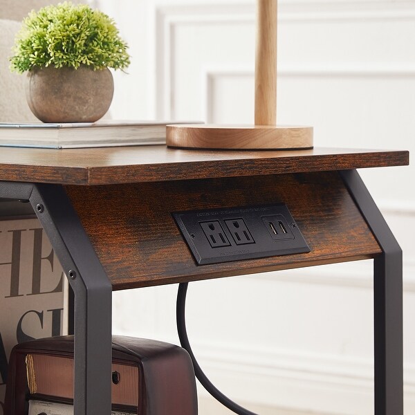 End table with Charging Station