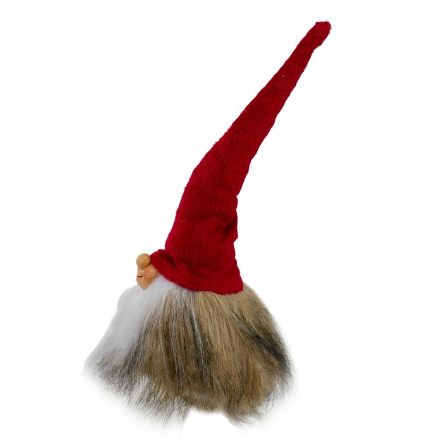 Red And White Christmas Gnome With Long Beard