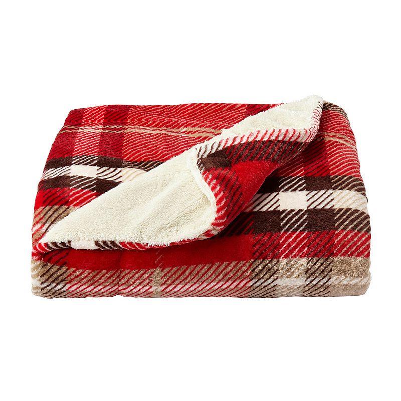 Portsmouth Home Oversized Plush Woven Throw Blanket