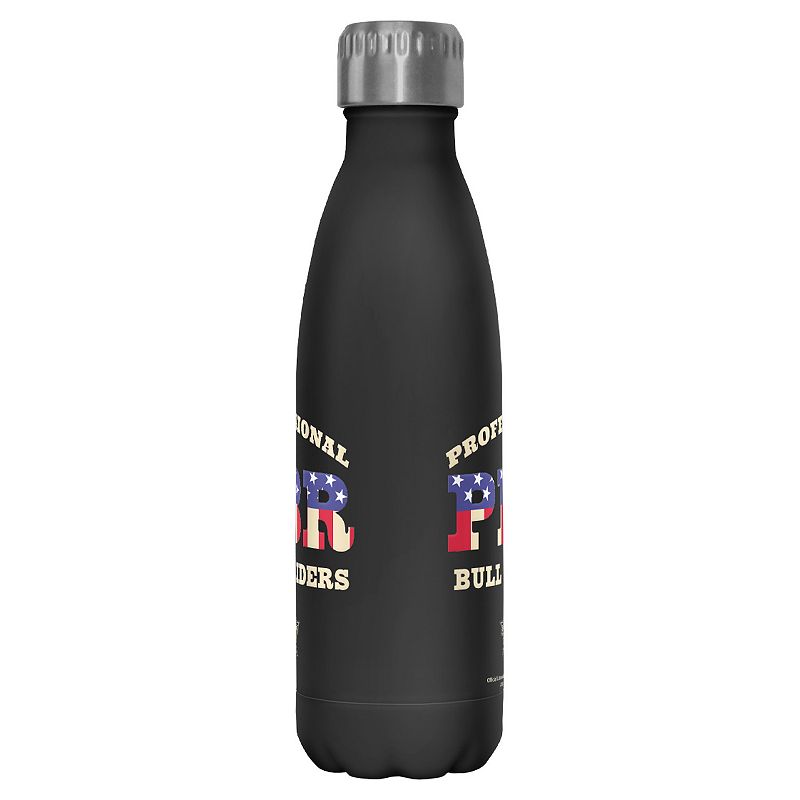 PBR USA Flag Filled Letters 17 oz. Stainless Steel Bottle