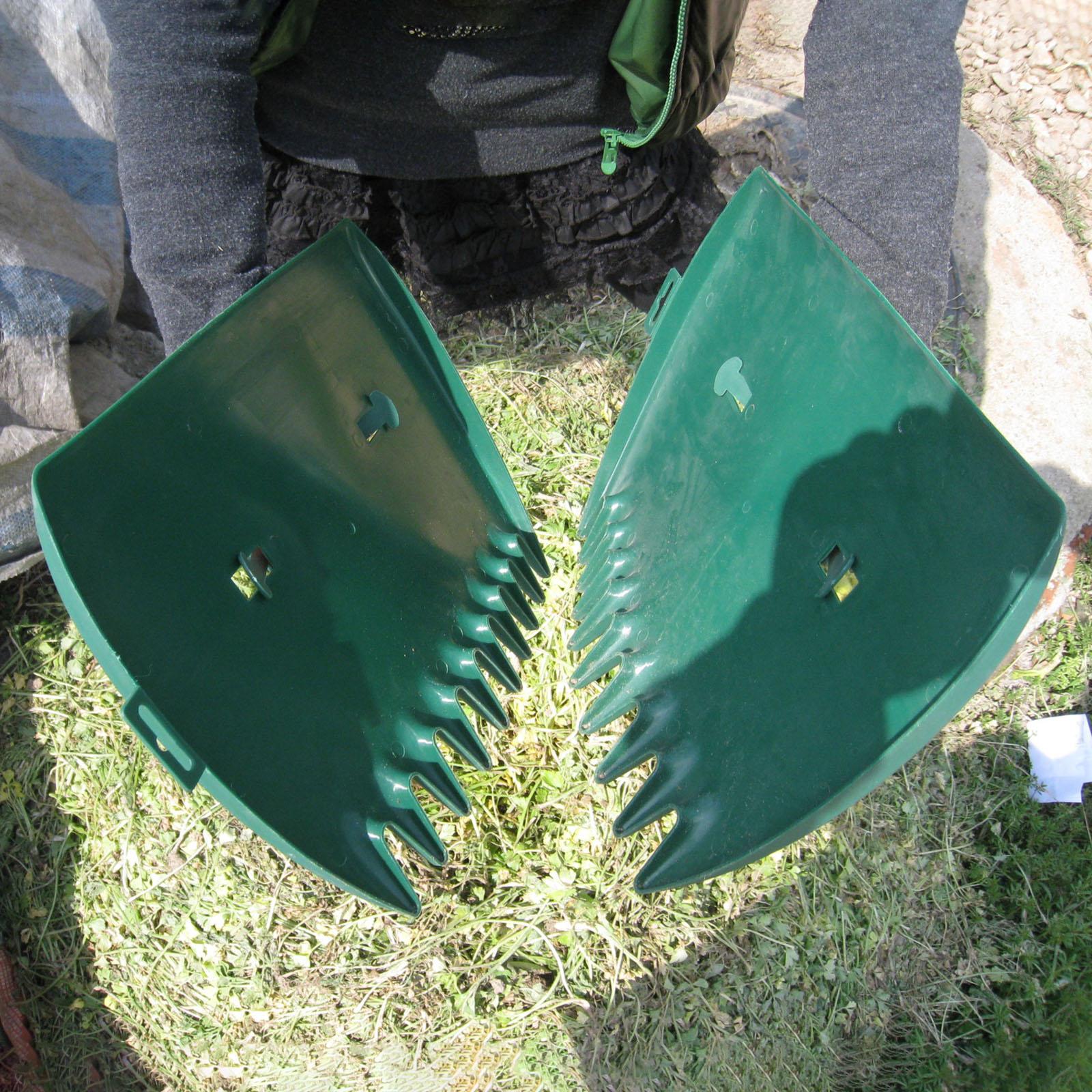 Lightweight Leaf , Hand Rakes, Rubbish Pick up Leaf Collector Claws Portable for Grass Clippings Lawn Debris Leaf s