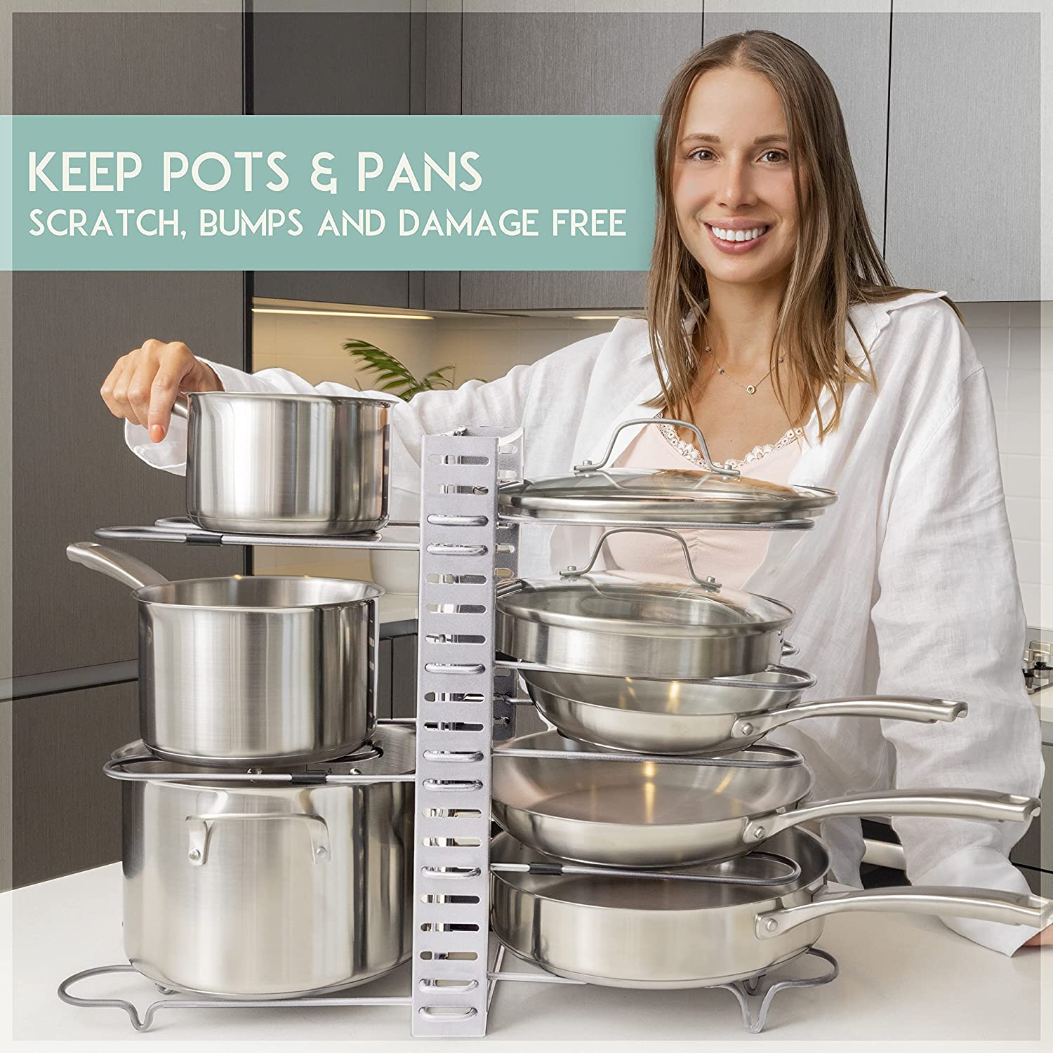 3 DIY methods pot rack