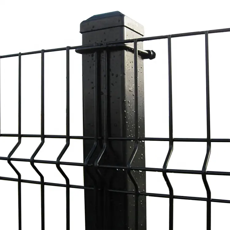 Factory Supply Powder coated 3D bending Welded Wire Mesh Fence for Garden fence