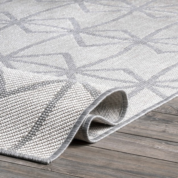 Nuloom Saunders Geometric Indoor outdoor Area Rug